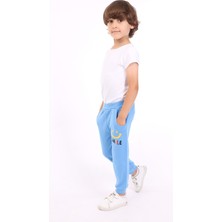 Toontoy Erkek Çocuk Iki Yanı Cep Detaylı Nakışlı Eşofman Alt