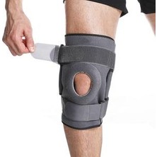 Xhltd Neopren Ortopedik Diz Brace Ayarlanabilir Diz Destek Kayışı Silikon Patella Ped Koruyucu ile Eklem Ağrı Koruma Knepads | Elbow & Amp;dizlik (Yurt Dışından)