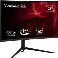 Viewsonic VX2718-PC-MHDJ 27” 1ms 165Hz FreeSync Premium VA Full HD Curved Gaming (Oyuncu) Monitör