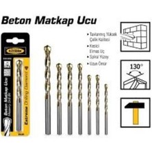 Sgs Beton Matkap Ucu 6 Mm Den 12 Mm Arası Set