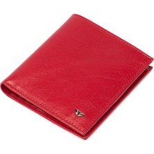 Tergan  Kırmızı Hakiki Deri Erkek Cüzdan - S1CE00001500-C71