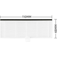 Shuai Yan Uoni V980 Plus Robotik Elektrikli Süpürge Yedek Parça Aksesuarları Için Hepa Filtre Değiştirme (Yurt Dışından)