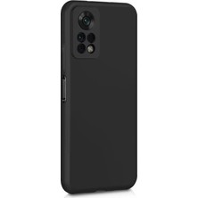 Microsonic Matte Silicone Infinix Note 11 Pro Kılıf Siyah