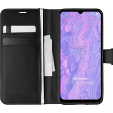 Microsonic Reeder S19 Max Kılıf Delux Leather Wallet Siyah