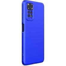 Microsonic Xiaomi Redmi Note 11 Pro 5g Kılıf Double Dip 360 Protective Mavi