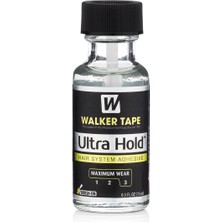 Walker Tape Ultra Hold Protez Saç Yapıştırıcısı Fırçalı Şişe 0.5 Oz (15ml)