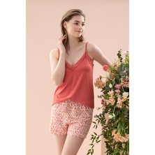English Home Bubbles Viskon Kadın Pijama Takımı M Pembe