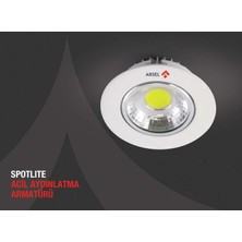 Arsel Spotlite SP-301M-5 Acil Aydınlatma Armatürü Sürekli ve Kesintide 60 Dak. Yanan 5W LED