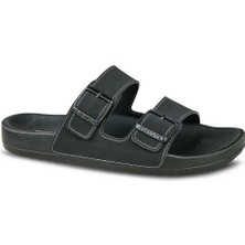 Ceyo BAHAMA-10M Anatomik Erkek Terlik Siyah Konforlu ve Hafif Günlük Kullanım