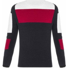 Cipo & Baxx BP107 Dokulu Lacivert Çocuk Kazak