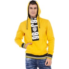 Cipo & Baxx CL478 Kanguru Cep Sarı Sweatshirt