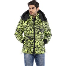 Cipo & Baxx CM193 Neon Yeşil Şişme Mont