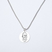 Beymarka Bruce Willis Yuvarlak Çelik Kolye