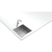Teka - Flexlınea Pureclean RS15 40.40 - Ankastre/tezgaha Sıfır/tezgahaltı Eviye - Paslanmaz Çelik - 40 cm - 115000053