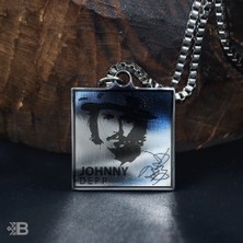 Beymarka Johnny Depp Çelik Kolye - 3181