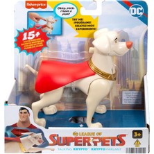 Mattel Imaginext Dc League Of Super Pets Sesli Figürler HJF28 - Krypto