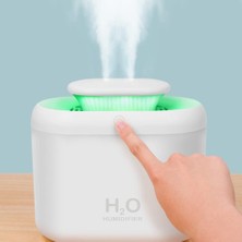 H2O Humidifier 3300 ml Ulrasonik Hava Nemlendirici Buhar Makinesi ve Aroma Difüzörü