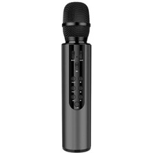 Xinh Taşınabilir Bluetooth Karaoke Mikrofon Kablosuz Profesyonel Mic Ev Ktv El Mikrofon Singing Kaydedici iPhone iPad Için Mikrofonlar (Yurt Dışından)