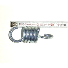 Yay Par Salıncak Yayı (2 Adet) Küçük Boy 6mm -10 cm Bahçe Salıncağı Yayı Çelik