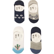 Bolero Yazlık Ince 4'lü Unisex Çocuk Babet Çorap