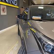 Sts Oto Aksesuar Toyota C-Hr 2016-2020 Batman Yarasa Ayna Kapağı Piano Black Abs Plastik