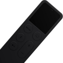 Jewval Apple Tv Kumanda Koruma Kılıfı Tuş Takımı Koruması Tam Saran Silikon Kılıf 4.nesil 4K