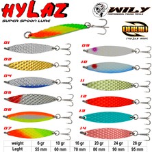 Wily Hylaz Kaşık  10 gr  60 mm - Hologramlı