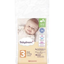 Babydream Bebek Bezi 3 Beden 2'li