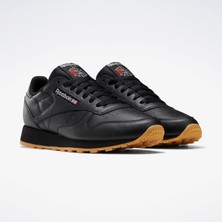 Reebok Classic Leather Kadın Siyah Sneaker 101424133