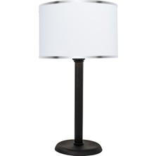 Minimal Line Andezit Siyah Abajur