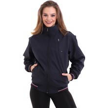 Everest Kadın Mevsimlik Dik Yaka Astarlı Cepli Su Itici Oversize Mont