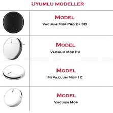 Ekstore Xiaomi Mi Robot Vacuum Mop Pro 2+ 3D (STYTJ02ZHM),1C (STYTJ01ZHM),F9 Uyumlu Global Yenileme Seti Global Set
