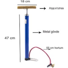 Pompa El Pompası Metal Büyük Boy 47 cm Pompa