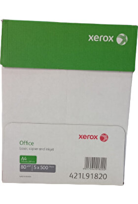 Xerox Office 80 Gr. Fotokopi Kağıdı - 5 Paket ( 1 Koli )