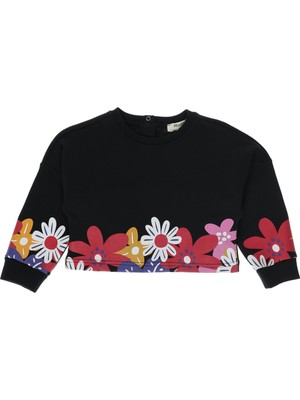 Panço Kız Bebek Sweatshirt 2221GB08055