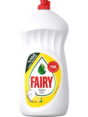 Fairy Sıvı Bulaşık Deterjanı  Limon 1500 ml x 9