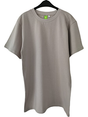 Lia Fashion Erkek T-Shirt - %100 Pamuk Düz Renk - Klasik Kesim - Bisiklet Yaka T-Shirt
