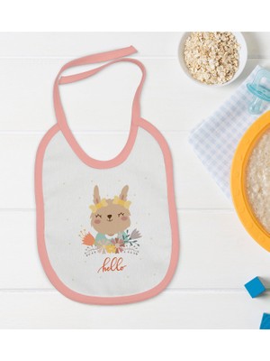 Bk Kids Pembe Bebek Mama Önlüğü - Model 156