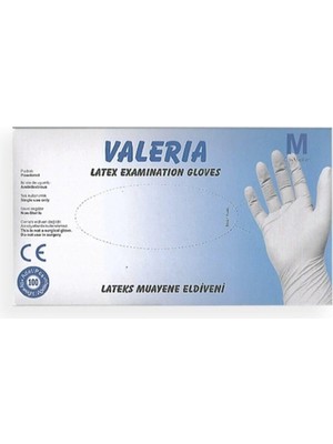 Valeria Lateks Medium Pudralı 100 Adet