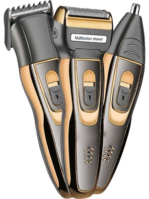 Ipone IP-2020 3 Başlıklı Saç Sakal Epilasyon öncesi Tıraş Makinası Profesyonellerin Tercihi.