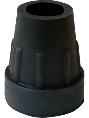 Bundera Kaymayan Baston 10'lu Kanedyen Asa Koltuk Değneği Lastiği Kalın Taban Lastik