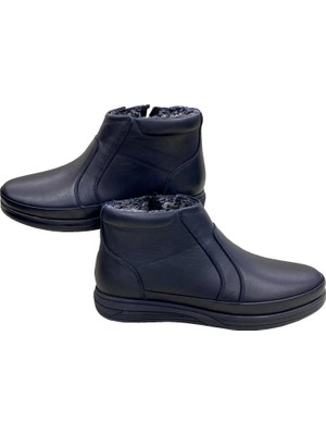 Sula Fermuarlı Bot-461-SİYAH