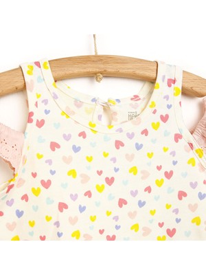 Hellobaby Basic Keylines Kız Bebek Bluz-Şort Takım