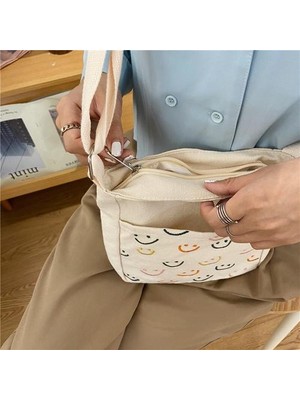 Xinh Youda Moda Kadınlar Crossbody Çanta Klasik Sevimli Bayanlar Alışveriş Omuz Çantaları Rahat Tatlı Kızlar Ha (Beyaz) (Yurt Dışından)