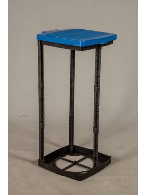 Green Basket Geri Dönüşüm Torba Standı MAVİ