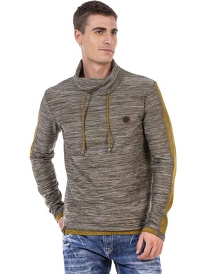 Cipo & Baxx CL460 CL460 Şal Yaka Erkek Sweatshirt