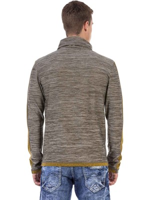 Cipo & Baxx CL460 CL460 Şal Yaka Erkek Sweatshirt