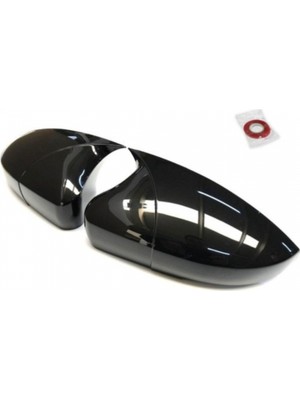 Sts Oto Aksesuar Vw Passat B7 Batman Yarasa Ayna Kapağı Piano Black Abs Plastik
