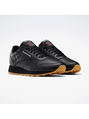 Reebok Classic Leather Kadın Siyah Sneaker 101424133