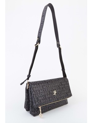 Byhakan NS-1100 Yazılı Kadın Omuz Çanta